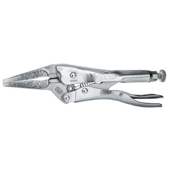 Defenseguard 586-4LN-3 4 Inch Long Nose Vise Grip Locking Plier Card 1602L3 DE859056 - main